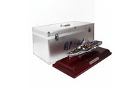 Model with Carrying Case Alloy-Style Scale Model Detailed for Naval Enthusiasts