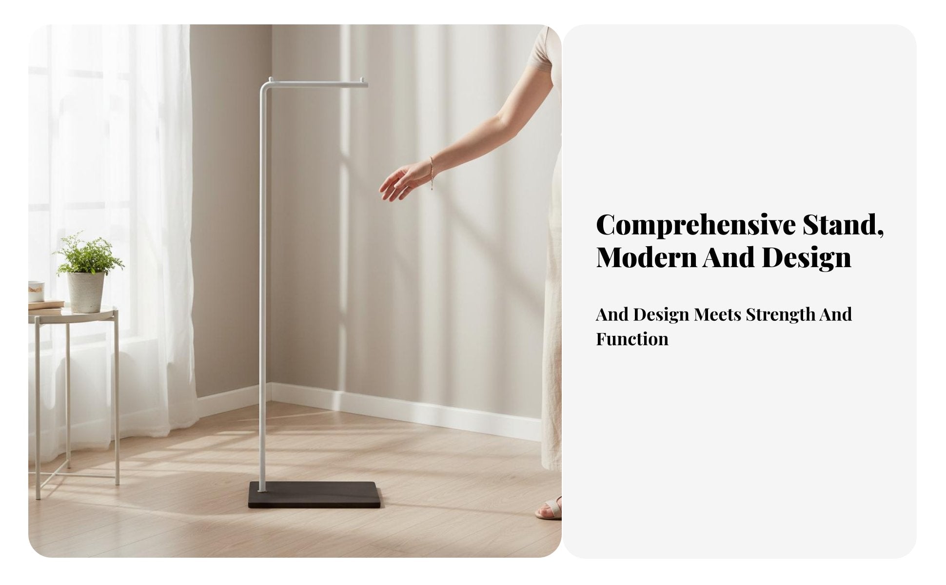Floor-Standing enclosure Hanger Stable Base Pet Accessory Single hanger for Living Room