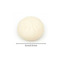 144 Pieces Squishy Bun Stress Toy Cute Food Shape Steamed Bun Squishy Sensory