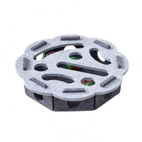 Feline Maze Box Mental Stimulation Felt Feline Toy Box Portable