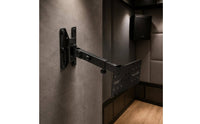 Universal Fit Wall Speaker Bracket Easy Installation Speaker Wall Mount Adjustable Audio Accessory Heavy Duty for Professionals, Karaoke Bar, Music Stage