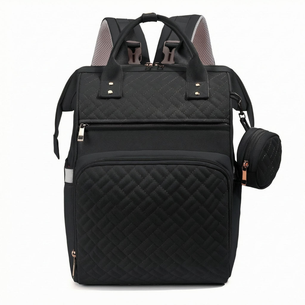 Mommy Diaper Bag Backpack Diamond Pattern for Everyday Use, Moms