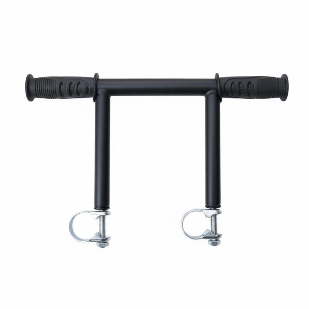 Pram Heightening Handle Easy Installation Pram Push Handle Extension Ergonomic Design Mobility Aid Accessory for Tall Parents