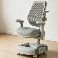 Adjustable Study Chair Armrests Kids Desk Chair Wheels for Students