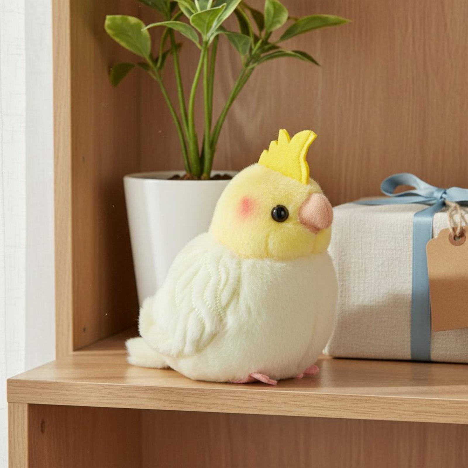 Parrot Stuffed Realistic Creature Design Stuffed Bird Doll PP Cotton Filled