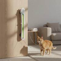 Automatic Flying Rope Cat Toy Promotes Exercise Electronic Cat String Toy