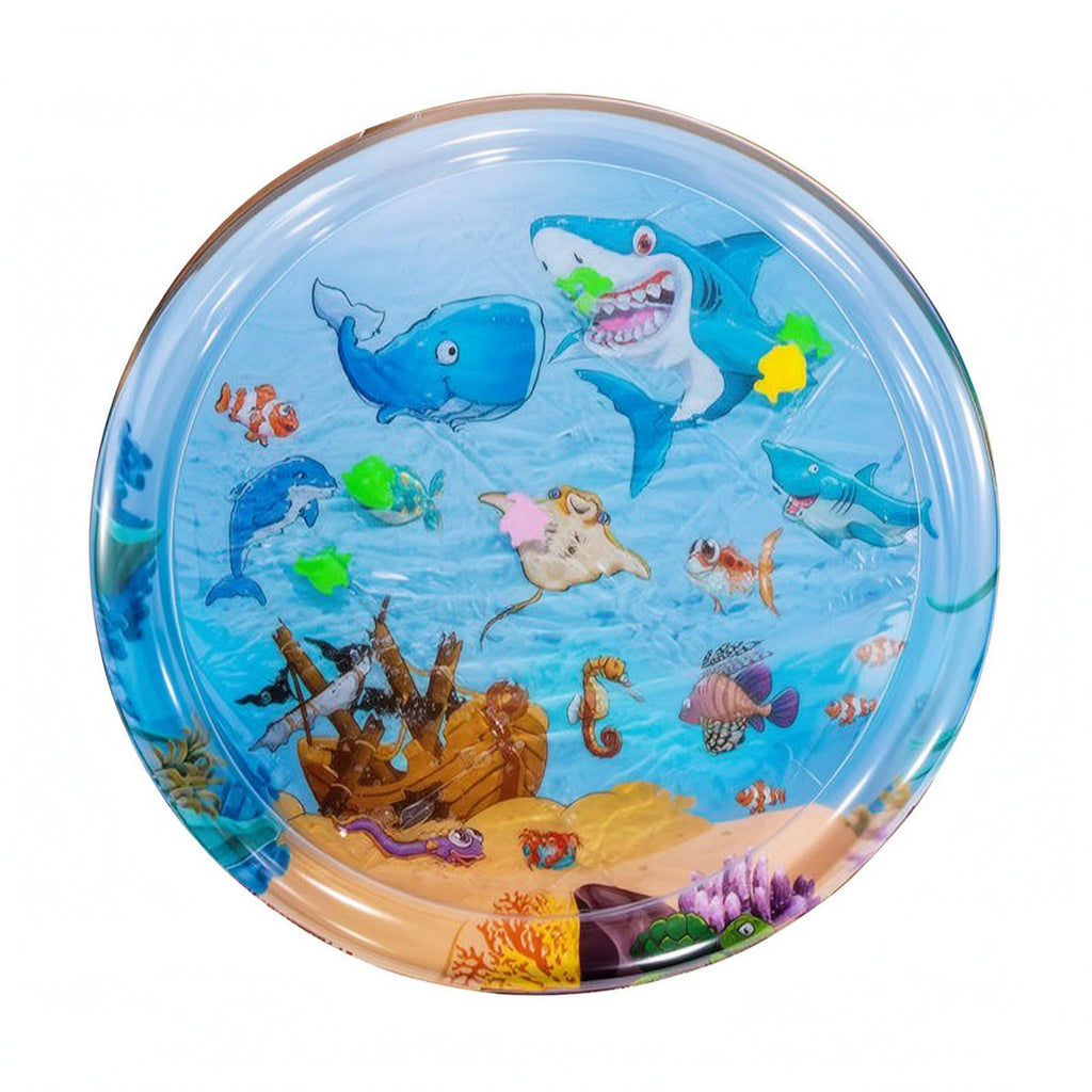 Inflatable Baby Water Play Mat Portable Belly Time Mat Included at No Extra Cost