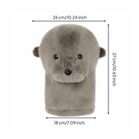 Creature Driver Cover Cute Soft Pile Golf Club Cover Soft Cushioned Interior