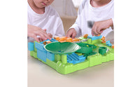 Marble Game Hand-Eye Coordination Mechanical Track Puzzle Interactive Play Obstacle Course Toy for Tabletop