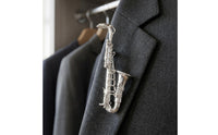 Saxophone Brooch Miniature Accessory Flared Bell
