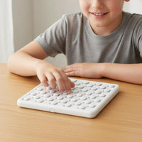 AI Checkers Board 3 Difficulty Levels Electronic Checkers Set for Travel, Kids