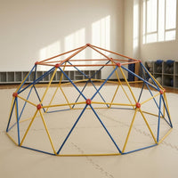 Kids Climbing Dome -Colorful Climbing Structure Frame Holds Playground Equipment for Ages 4 to 10, Children, Backyard