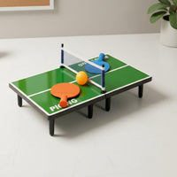 Mini Table Tennis Set No Assembly Mini Table Tennis Indoor Toy for Kids, Home