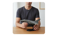 1/100 Scale Rafale C Model Pre-Assembled Rafale Fighter Jet Model Collectible Item 1:100 Toy-Sized Fighter Plane for Enthusiasts, Shelf Ornament