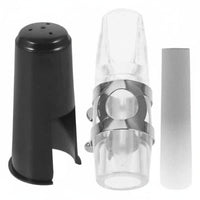 Saxophone Mouthpiece Includes Cap and Acoustic Plate Saxophone Mouthpiece Easy to Install Wind Instrument Accessory for Students