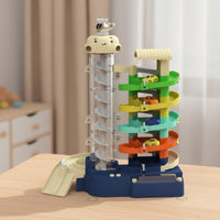 Multi-Level Car Garage Toy Lights and Music for Toddlers