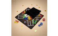 Jackaroo Board Game Portable Ludo Game Set Sturdy Construction for Parties