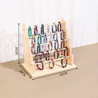 Headband Holder Organizer Multi-Functional Wooden Headband Holder Space Saving