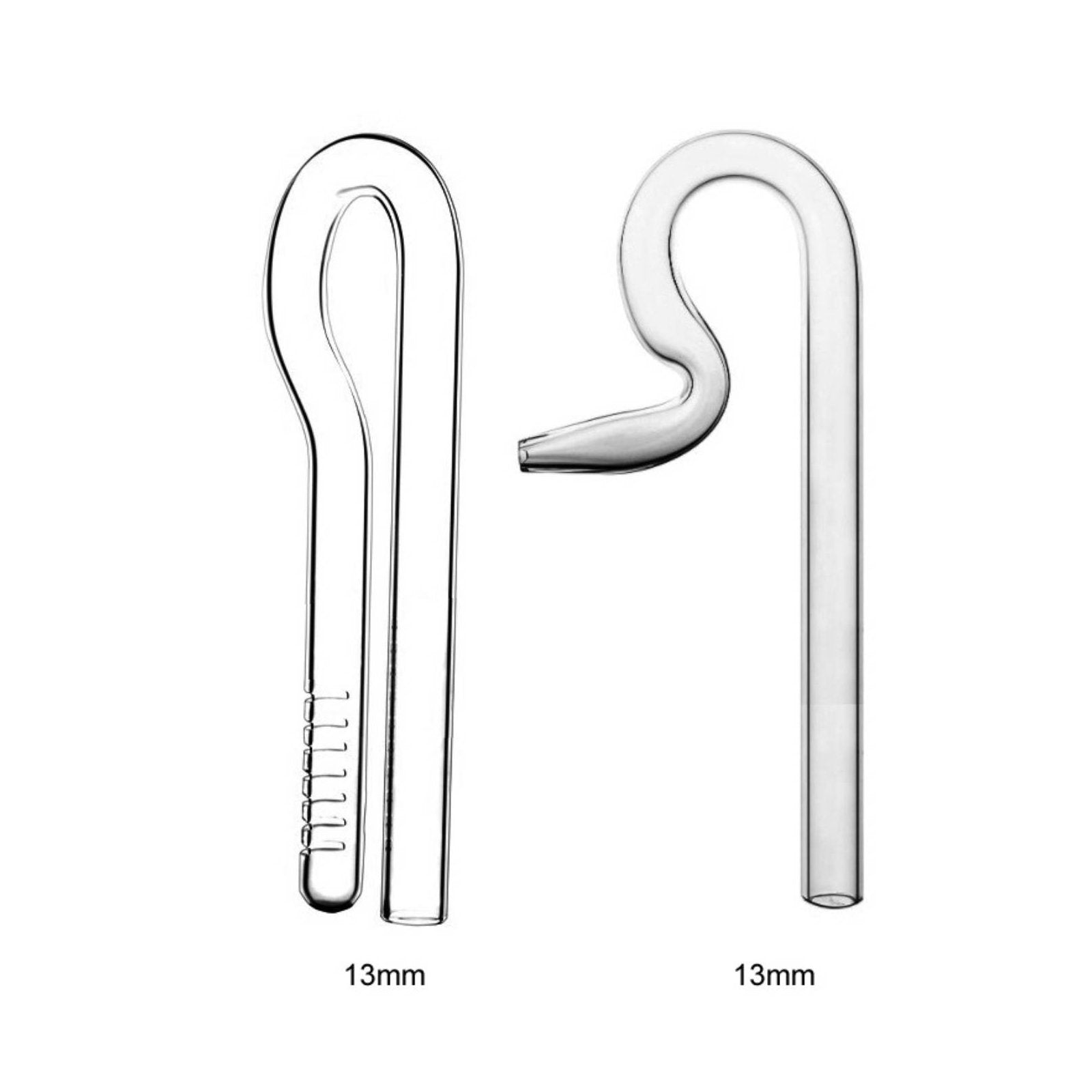 Glass Lily Pipe Improves Water Circulation Aquarium Inflow Outflow Pipe