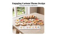 Hand-Eye Coordination Fruit and Vegetable Lacing Beads Food Threading Toy Threading and Lacing Toy Colorful