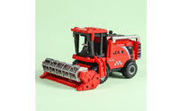 Toy Combine Harvester Realistic Design Friction Powered Farm Truck Sturdy