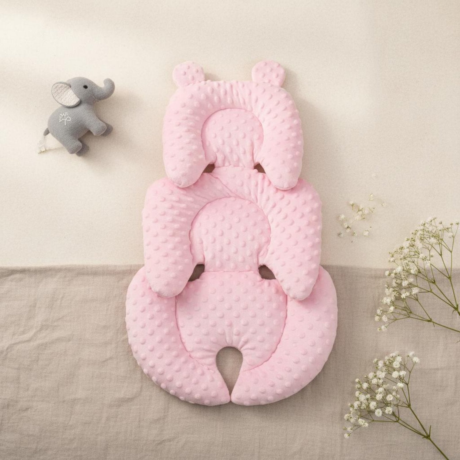 Stroller Seat Cushion Cotton Baby Stroller Cushion Four-Season for Outdoor Walks
