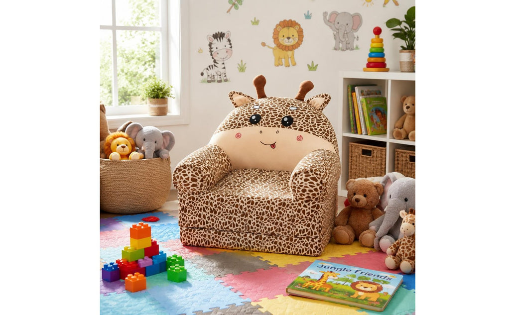 Folding Kids Sofa Rest Friendly Toddler Couch Lightweight for Preschoolers
