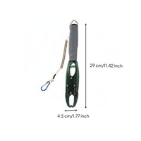 2 Pieces Catch Gripper Scale Combo Anti-Slip Handle Catch Lip Gripper Portable