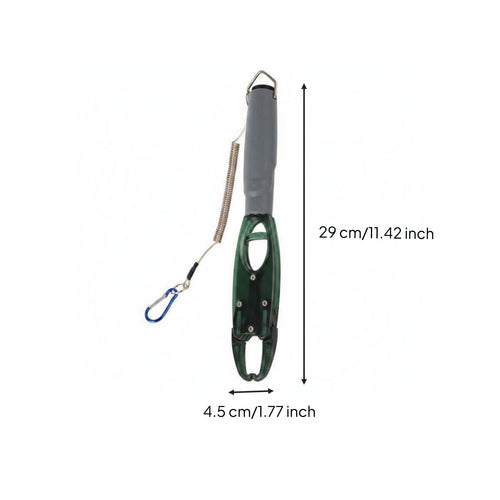 2 Pieces Catch Gripper Scale Combo Anti-Slip Handle Catch Lip Gripper Portable