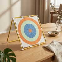 Stickysphere Aiming Surface Board Hand-Vision Coordination Game Set Easy Setup