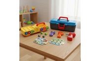 Interactive Learning Toolbox Safe Large Parts for Young Children, Preschoolers