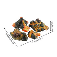 Volcano Model Set Long-Lasting Soft Plastic Erupting Volcano Figurine Hand