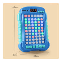 Battery Powered Brain Teaser Game Sensory Play Push Game Machine Sound Effects