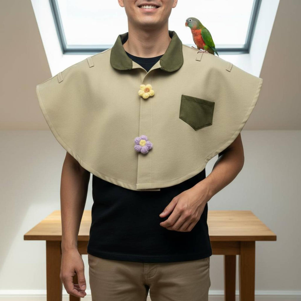 Anti-Scratch Parrot Shawl Wear-Resistant Pet Supplies Snack Pocket