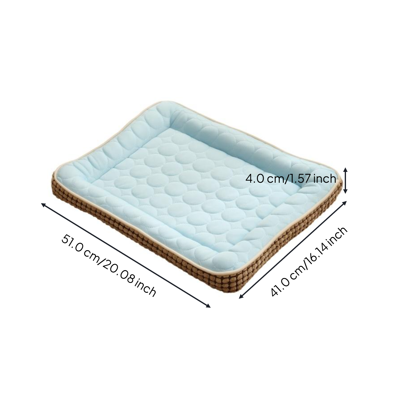 Cooling pet mat, quick-dry, washable