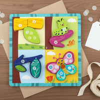 Wooden Creature Game Board Cognitive Training Young Child Cognition Board