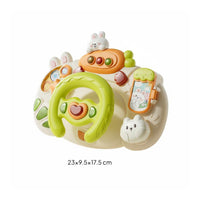 Rabbit Dashboard Toy Raised Buttons Kids Plaything Interactive for Children