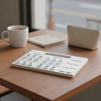 Mahjong Practice Board Portable Mahjong Charleston Practice Board Handled Design