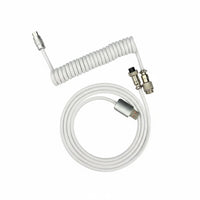 Connector Keyboard Cable High Speed Data Transfer Coiled Keyboard Cable for Gaming Enthusiasts, Gaming Environment, Office Desk