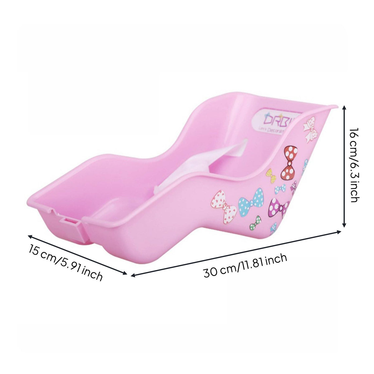 Doll Bike Seat Sturdy Construction Kids Bike Doll Seat DIY Decoration for Girls