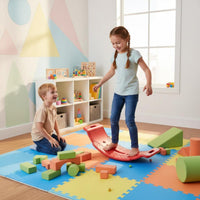Kids Balance Board Parent-Child Interaction Curved Balance Board for Toddlers