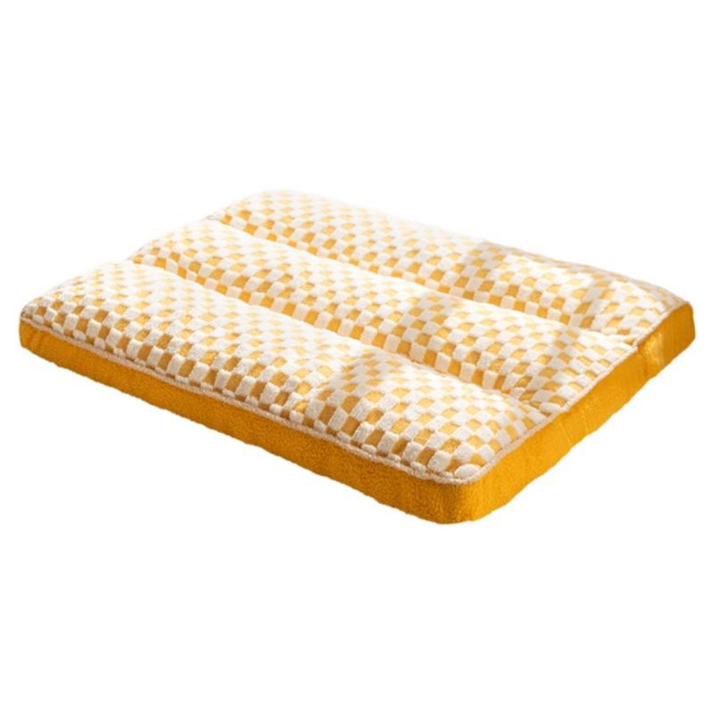Dog Bed, Washable Non-Slip Plush Pet Mat, All-Season Comfort