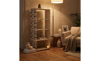Iron Shelf Unit Simple Design Storage Rack Floor Standing for Home Organizing