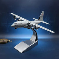 C-130J Model Airplane 1:200 Scale Collectible Item Detailed Finish Desk Decor for Aviation Fans