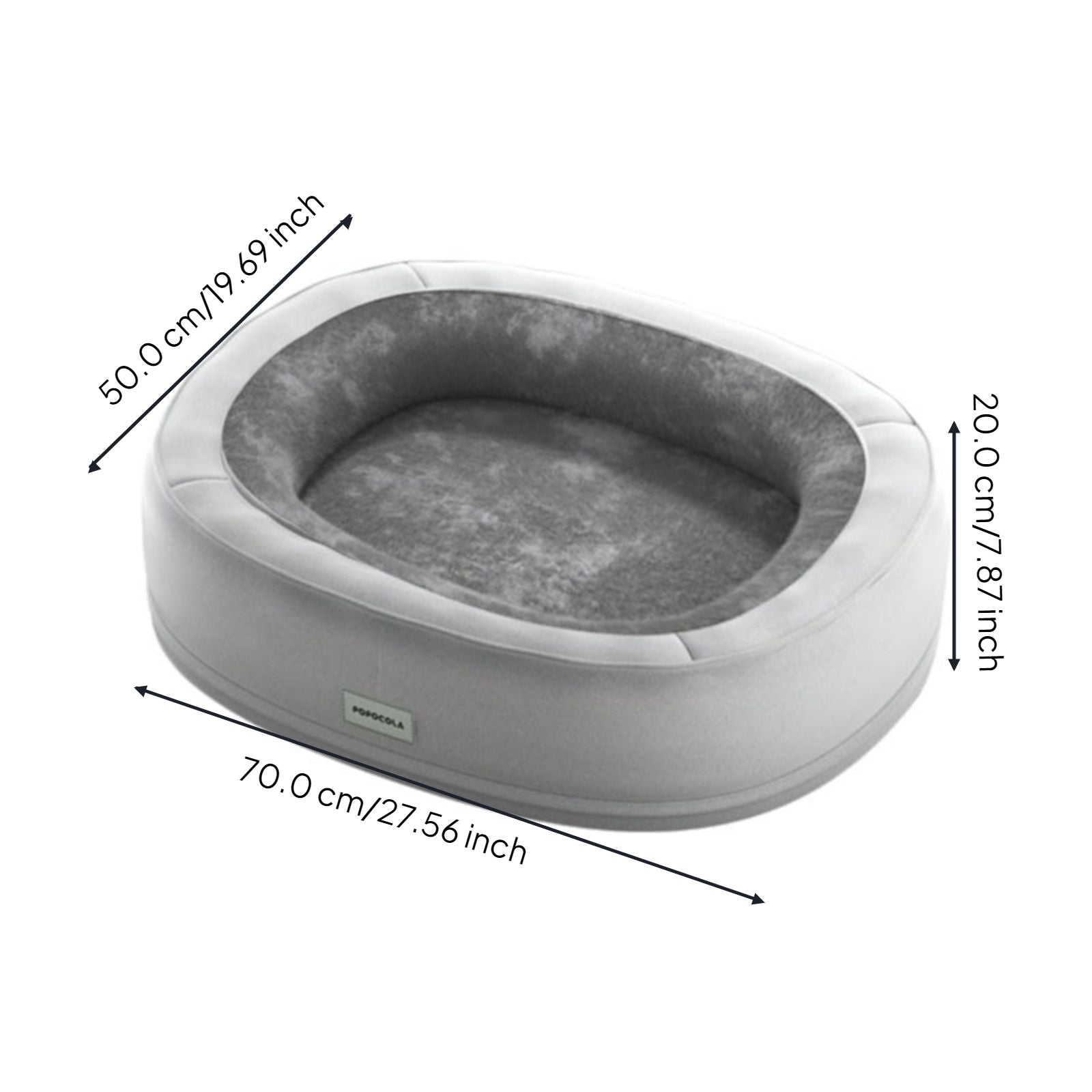 Orthopedic dog bed, thick padding