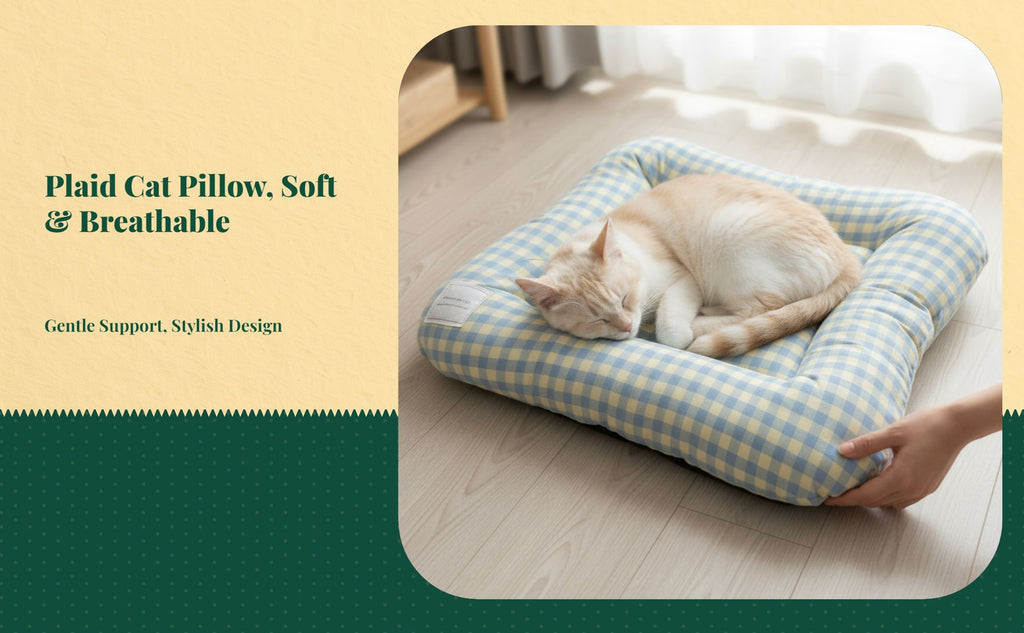 Ultra-soft washable self-warming cat bed for indoor kittens