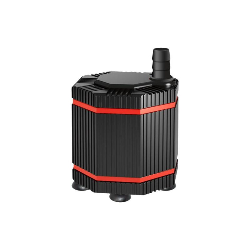 Quiet pump for tanks, hydroponics