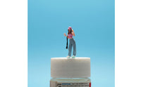 1:64 Scale Female Figure Refined Workmanship Resin Scene Figure Hand Painted