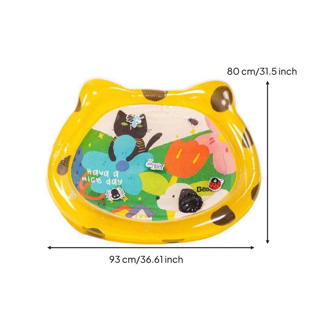 Baby Water Play Mat Portable Sensory Water Mat Cognitive Development for Infants