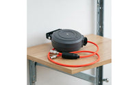 Mini Air Hose Reel Mounted Bracket Retractable Air Hose Reel Side Outlet